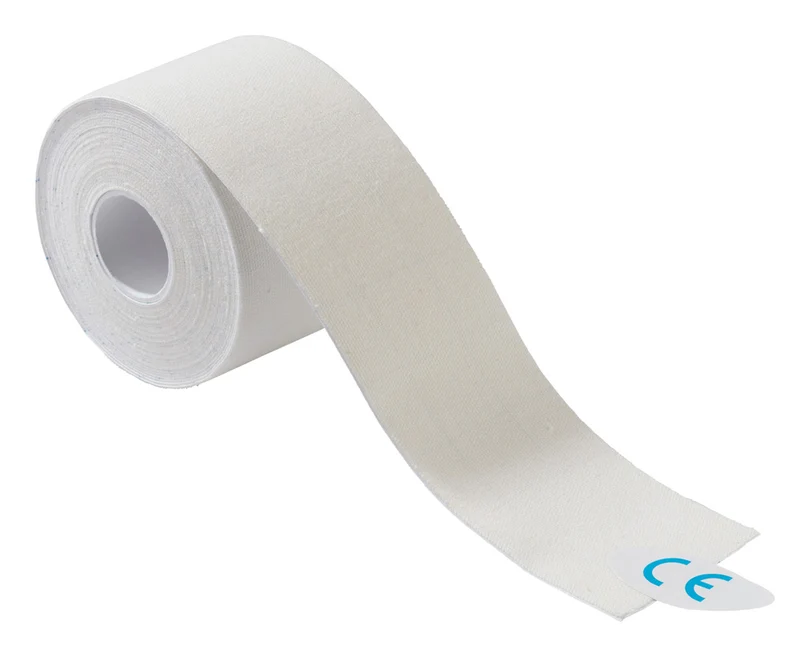 Medicalcorner24 Power Kinesiologie Tape weiß 5 cm x 5 m