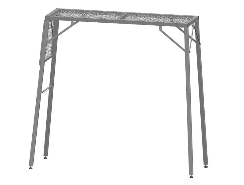 Profi-Standschlingentisch freistehend – 194x74 cm inkl. Seitengitter & Massivstahlrahmen