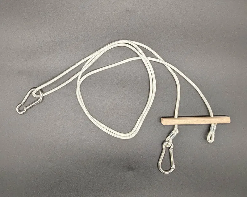 Seilschlinge mit Edelstahl Karabinerhaken