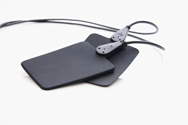 Gymna Plattenelektroden aus Leitgummi – Gummielektroden für Elektrotherapie (verschiedene Größen)