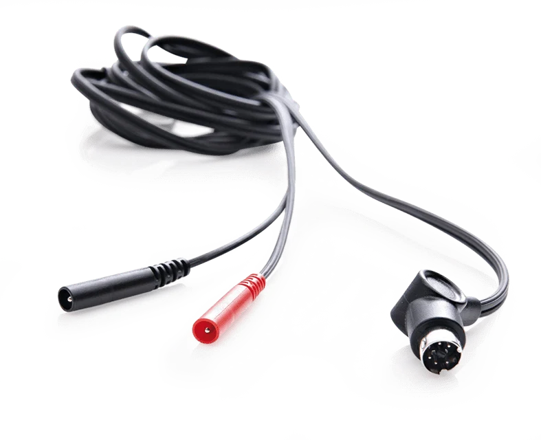 Gymna Patientenkabel 2-polig für Gymna 400 Serie – Elektrodenkabel für Combi 400, Duo 400 & Myo 400