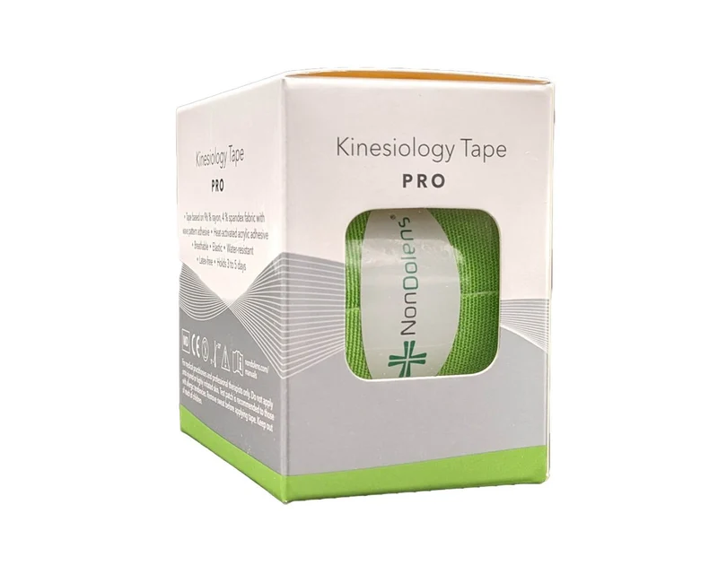 Kinesiotape grün – NonDolens Pro (50 mm x 5 m) Profi-Kinesiologie Tape
