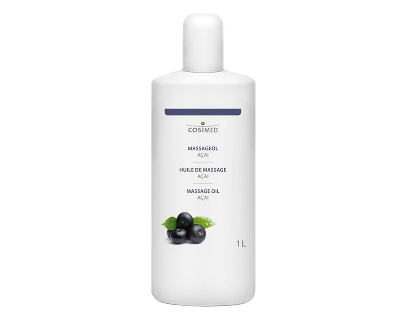 cosiMed Massageöl ACAI | Vitalisierend & Fruchtig | 1.000 ml