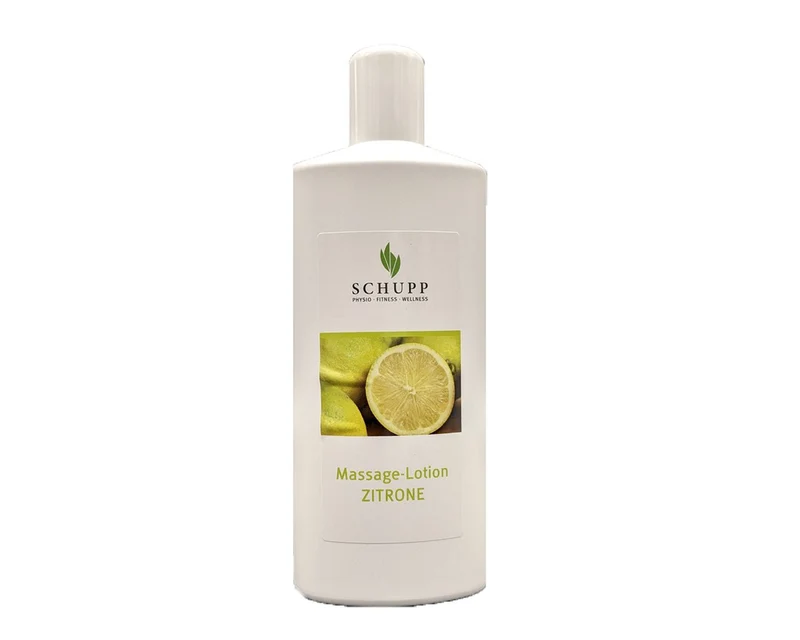 SCHUPP Zitrone Massagelotion | Belebend & Hautpflegend