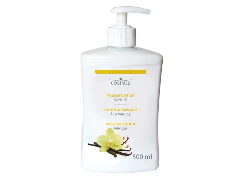 cosiMed Massagelotion VANILLE | Warmer Wohlfühl-Duft & Profi-Grip