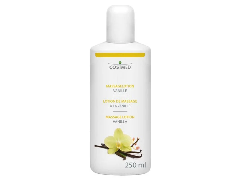 cosiMed Massagelotion VANILLE | Warmer Wohlfühl-Duft & Profi-Grip