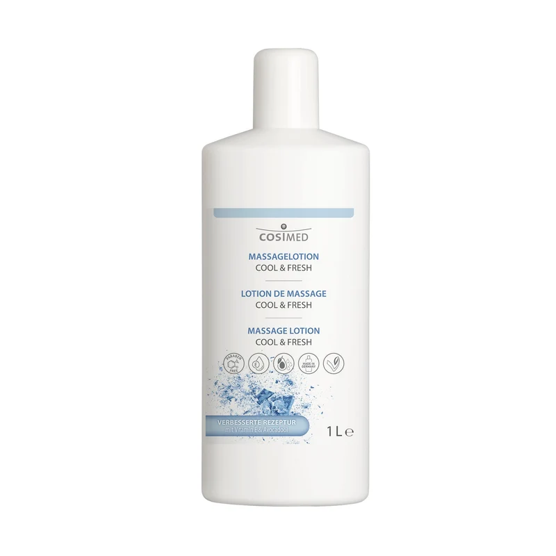 cosiMed Massagelotion COOL & FRESH | Aktivierend & Kühlend | 1.000ml