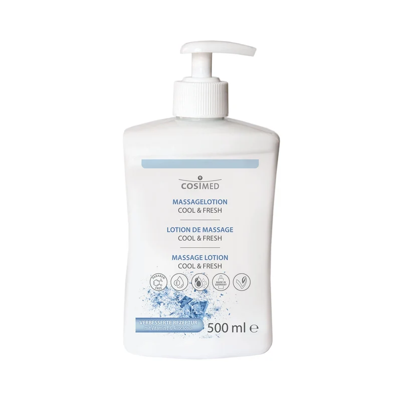 cosiMed Massagelotion COOL & FRESH | Aktivierend & Kühlend | 1.000ml