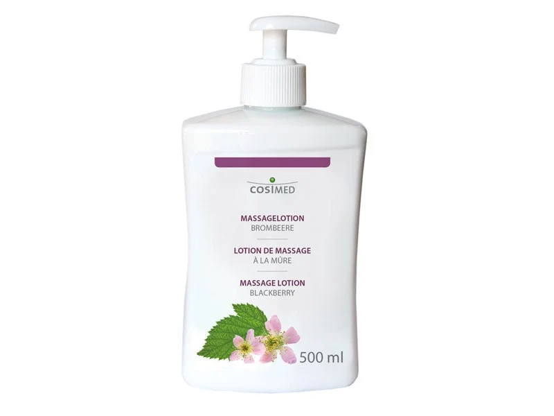 cosiMed Massagelotion BROMBEERE | Beeriger Wohlfühl-Duft | 250ml - 1L